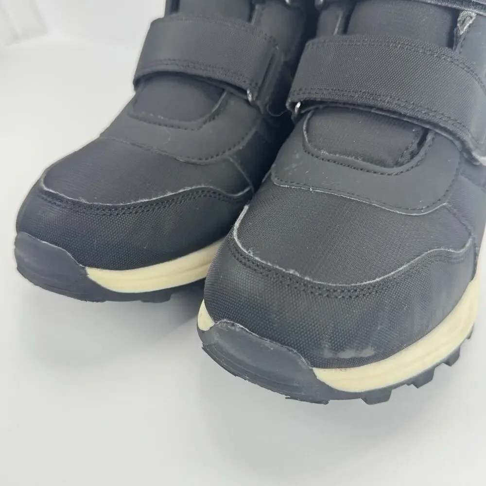 All in Motion Boy's Size 5 Arrow Hiker Winter Boots Black Snow Boots